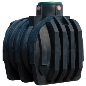 4rain Erdtank Mono 6.800 l, Komplettsystem für die Regenwassernutzung im Garten.