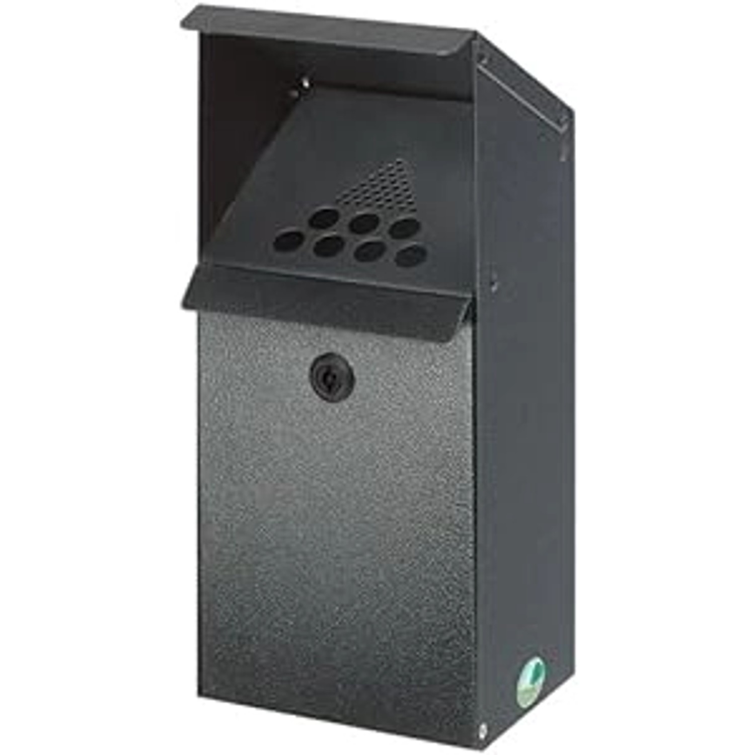 PROREGAL Großvolumiger Wandascher Mit Schutzdach 3,7 Liter HxBxT 41 x 18 x günstig online kaufen