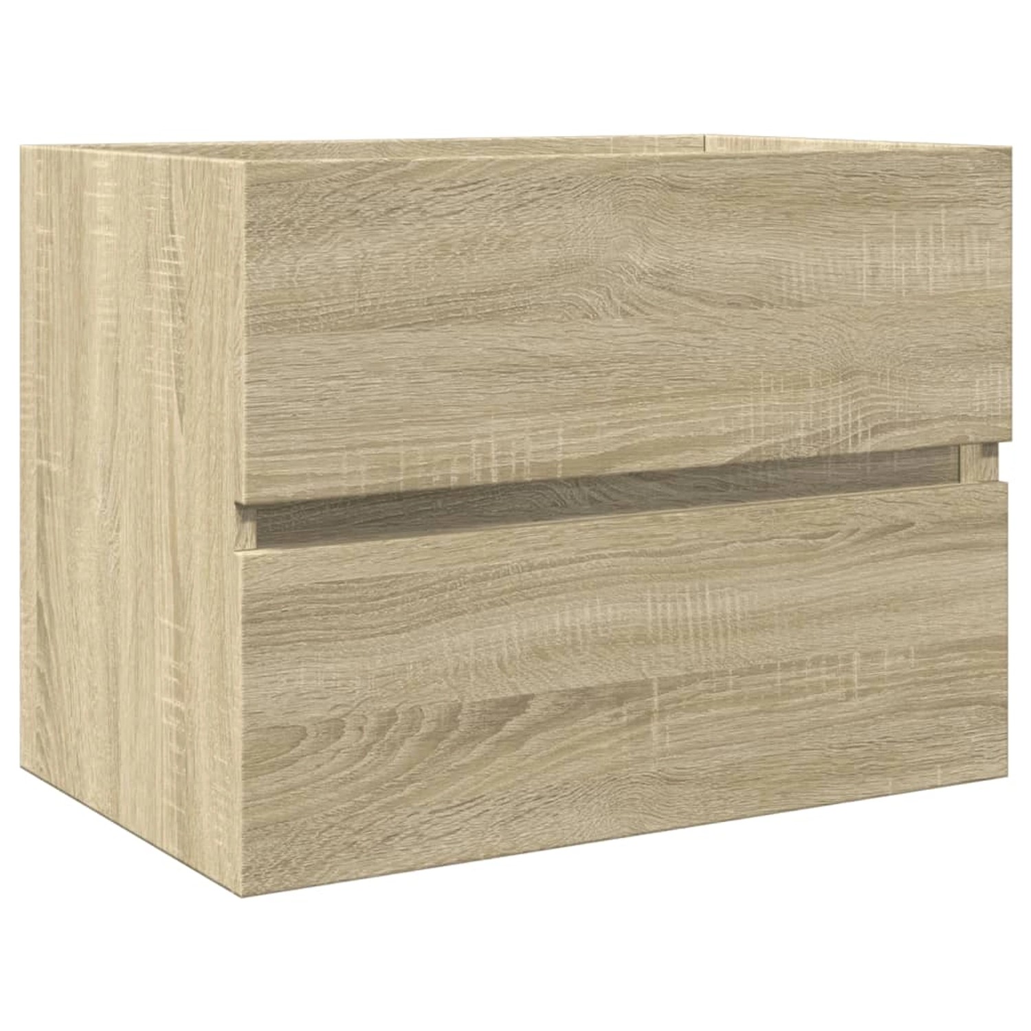 vidaXL Waschbeckenunterschrank Sonoma-Eiche 60x38,5x45cm Holzwerkstoff günstig online kaufen