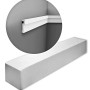 ORAC DECOR PX198-Box MODERN Wandleisten Set, 24 weiße Sockelleisten (48 m).