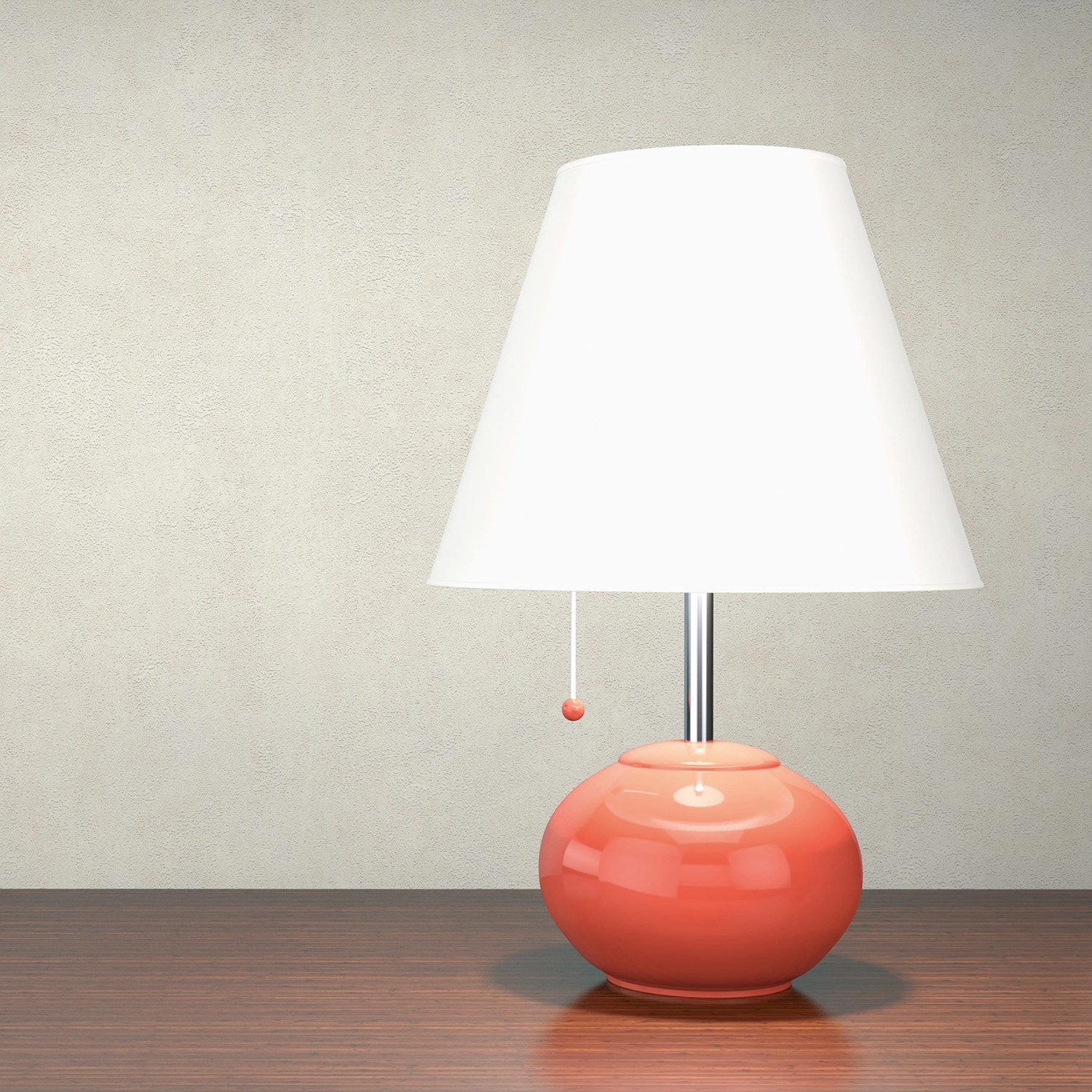 Tadessi Uni Tapete Creme: Nahaufnahme einer einfarbigen Vliestapete als Wandhintergrund.