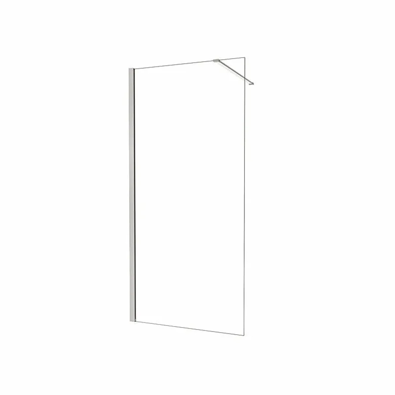 Duschparadies Walk In Dusche 85 x 185cm Seitenwand 6mm Nano Glas Dusche Mit günstig online kaufen