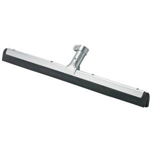Unger WaterWand Bodenwischer, 45 cm, schwarz, mit Moosgummi-Doppellippe und Metallkörper.