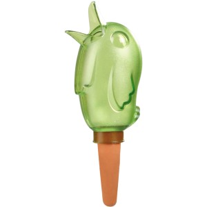 Scheurich Bördy XXL, grüne Bewässerungsfigur für Pflanzen, 1000 ml Fassungsvermögen.