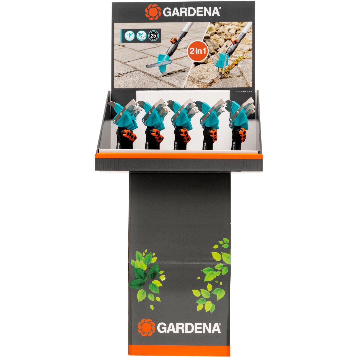 Gardena Fugenkratzer Combisystem 2 in 1 Grau-Blau