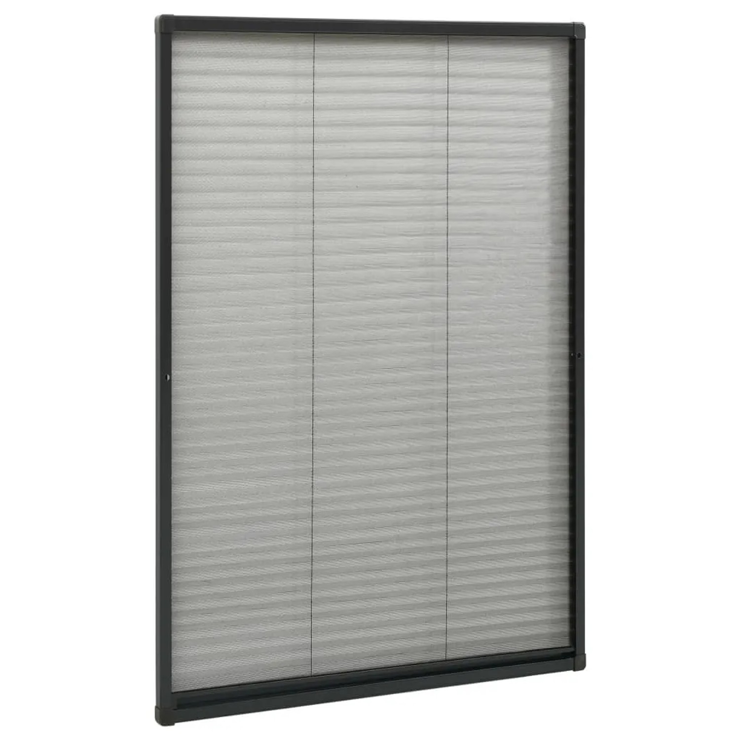 vidaXL Insektenschutz-Plissee für Fenster Aluminium Anthrazit 80x160cm 148668_3