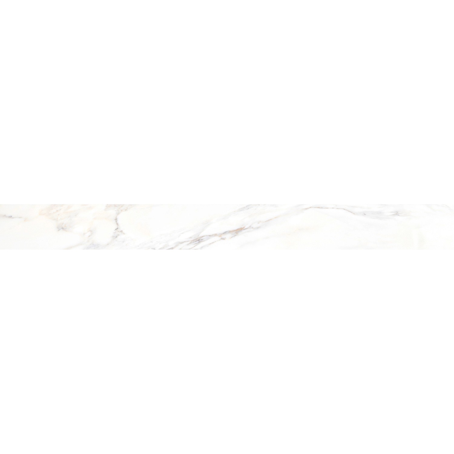 Sockel Premium Marble Calacatta Feinsteinzeug Glasiert Poliert 60 x 6 x 0,9 günstig online kaufen