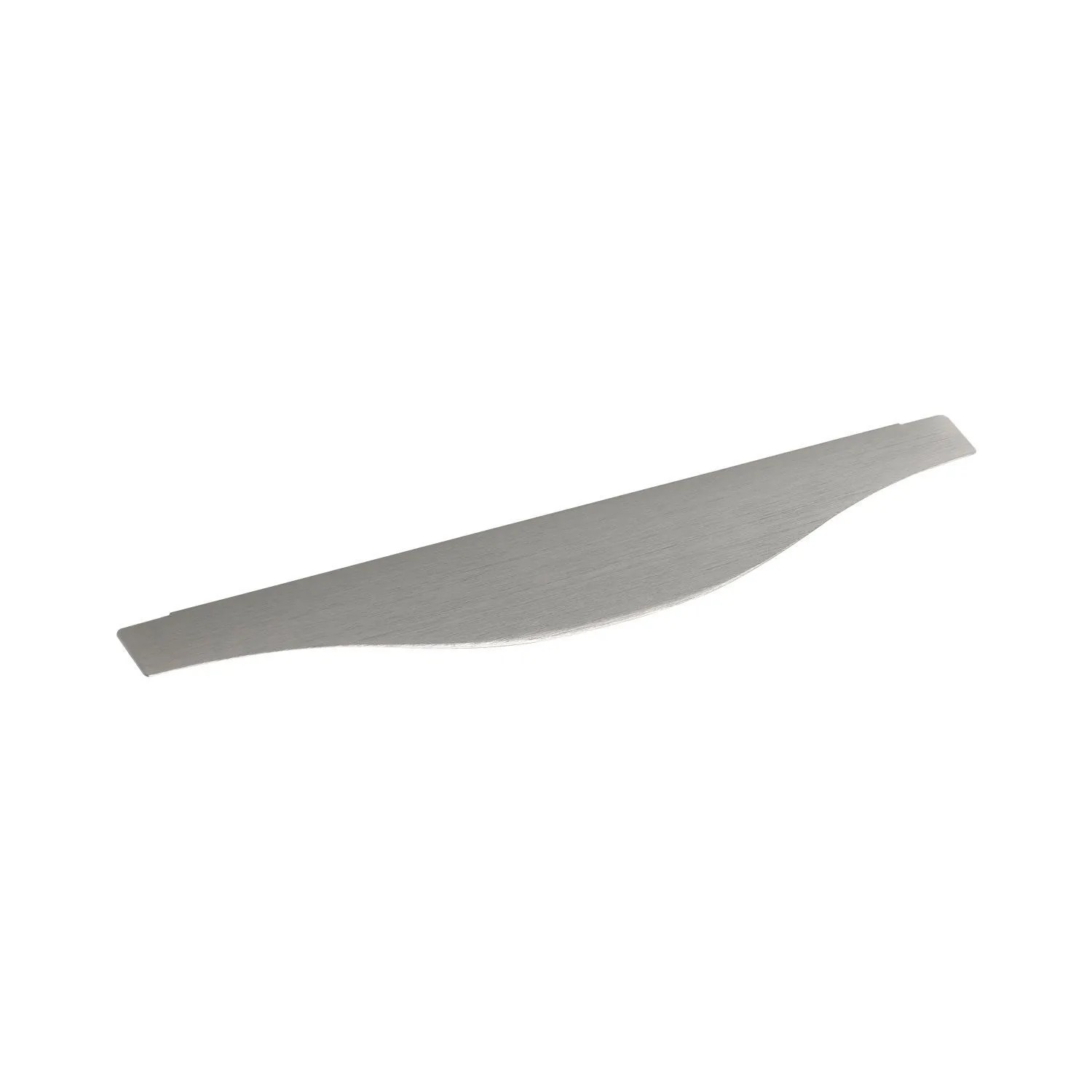 Furnipart Küchen Griffleiste Torrence La 2x90 mm Breite 296 mm Aluminium Edelstahl-Effekt