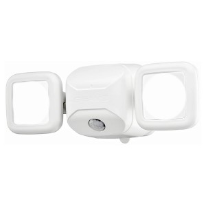 Mr. Beams LED-Außenstrahler MB3000, weiß, mit Bewegungsmelder.