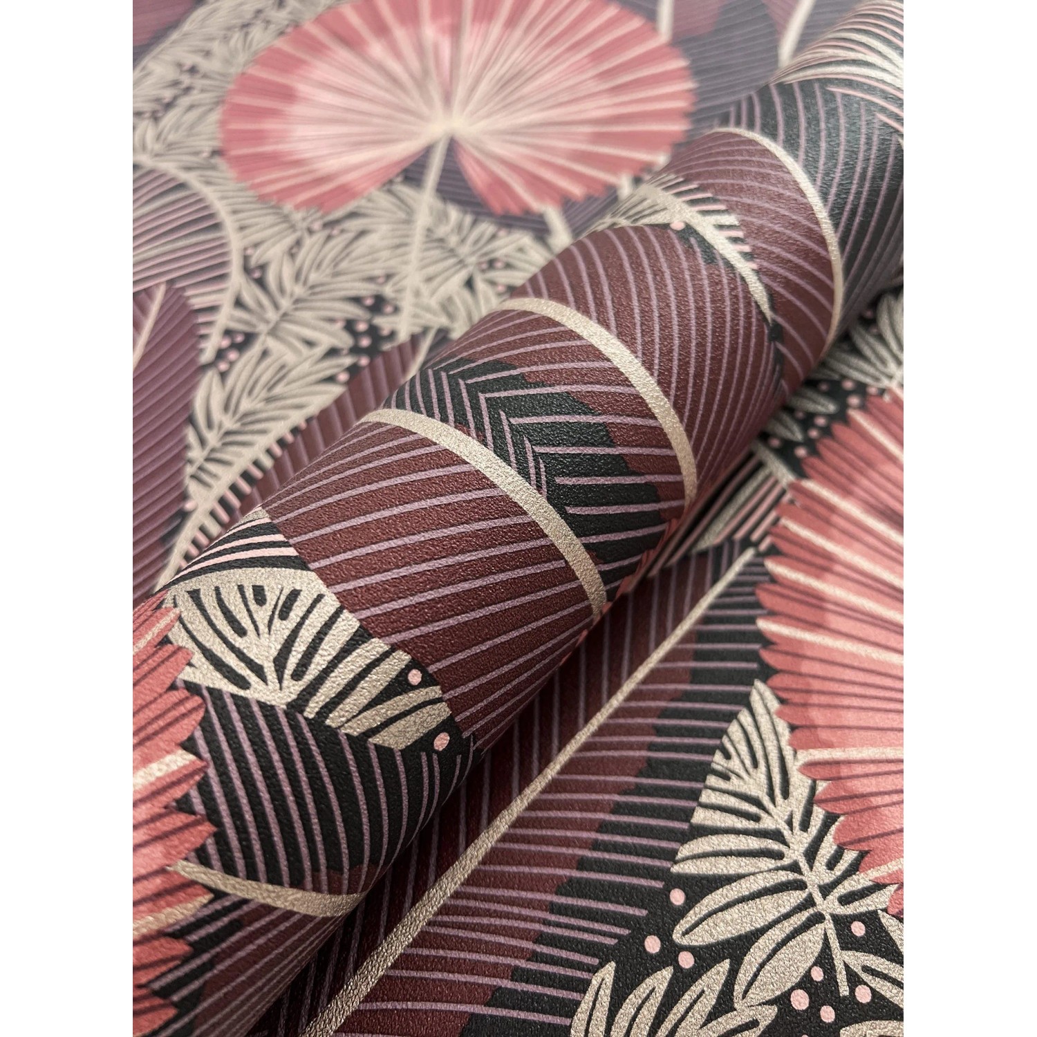 Newroom Vliestapete Aletta Rosa Dschungel Modern günstig online kaufen