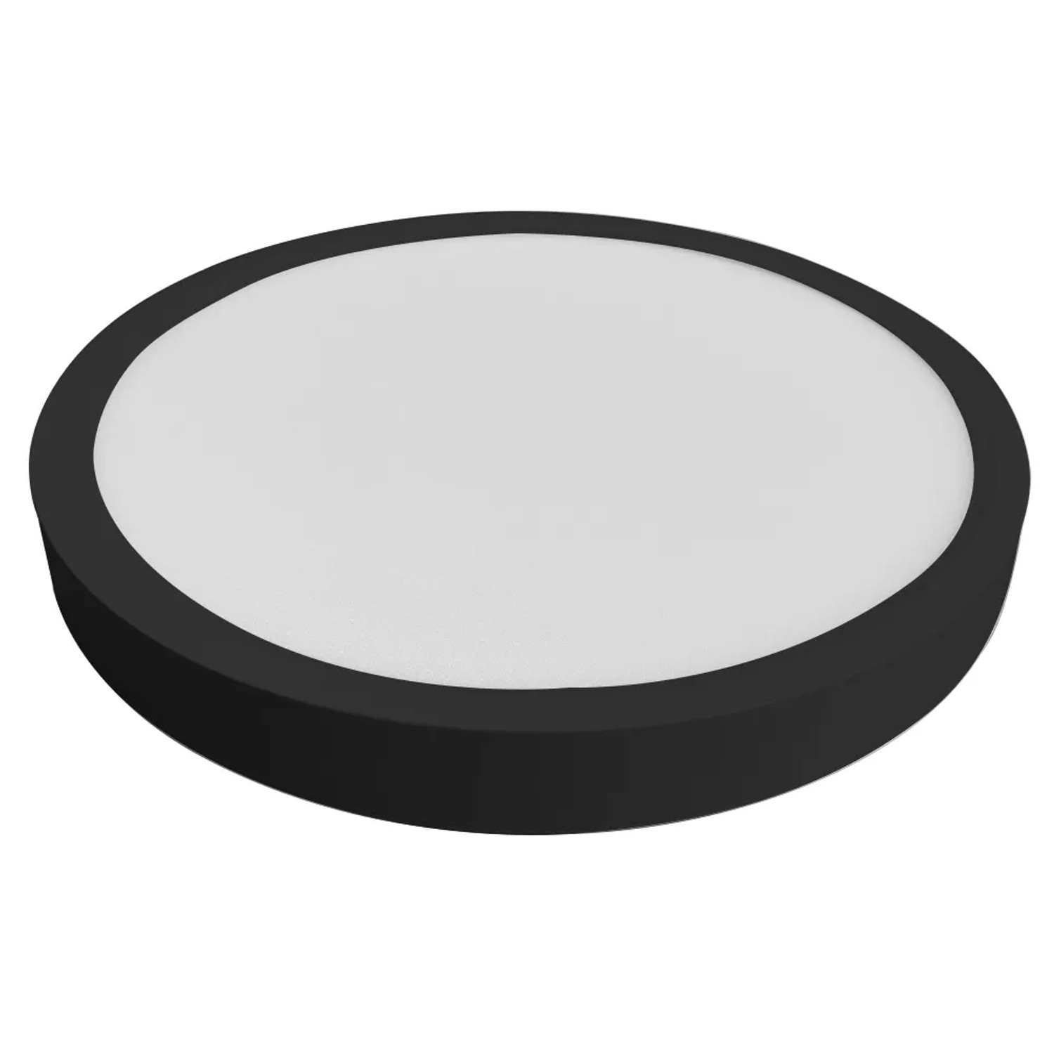 NETTLIFE LED Deckenleuchte aus Kunststoff L18cmSchwarz-1
