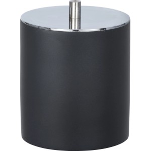 Wenko Universaldose Ida in Anthrazit: Dose aus Polyresin mit Deckel zur Aufbewahrung im Bad.