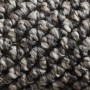 Detailaufnahme des grauen Kurzflorteppichs Loom 4300 von Ayyildiz (280x370 cm).