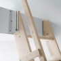 Treppen Intercon Raumspartreppe Easy Step Massivholz Fichte Einseitiges Geländer_6