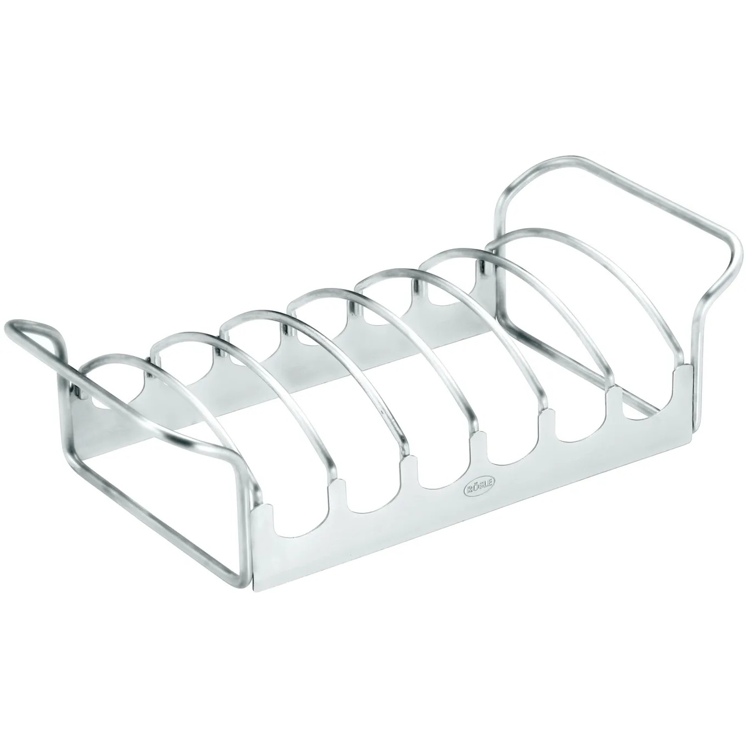 RÖSLE Sparerib-Halter Braten- und Rippchenhalter klein