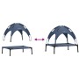 vidaXL Hundebett Marineblau 62 x 48 x 61 cm Stahl 42008177_9