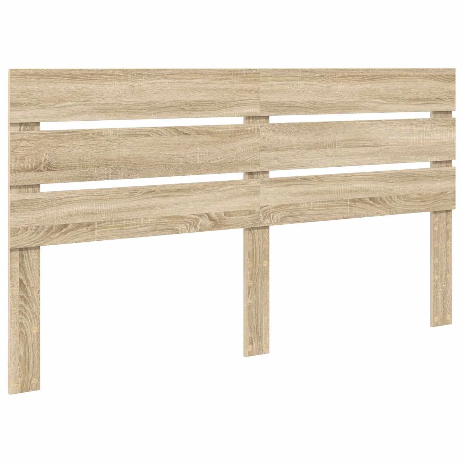 vidaXL Kopfteil mit Kopfteil Sonoma-Eiche 200 cm Holzwerkstoff 887507