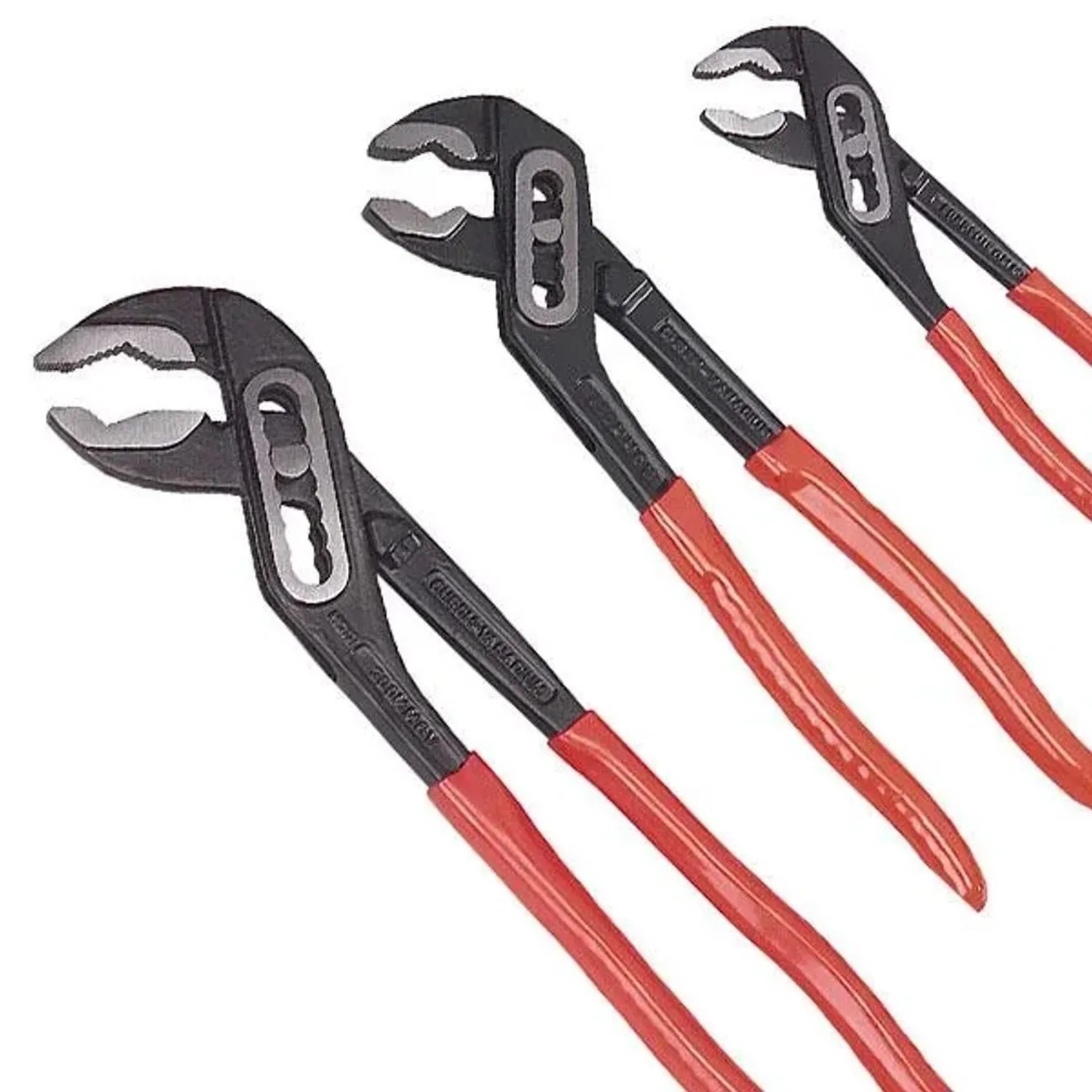 Westfalia Wasserpumpenzangen-Satz Cr-V 3-Teilig Schwarz