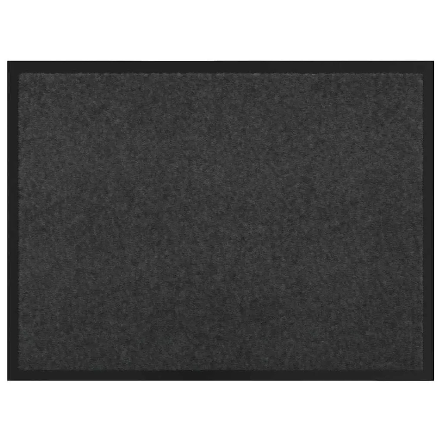 vidaXL Fußmatte Anthrazit 80 x 60 x 1,2 cm Teddystoff 42013435 günstig online kaufen