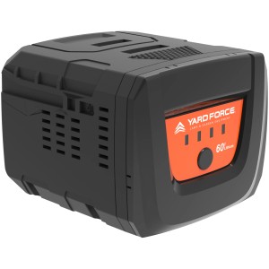 Yard Force 60V Akku AL M25, 2,5 Ah Li-Ion Ersatzakku für Gartengeräte.