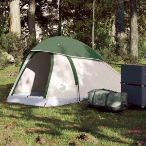 vidaXL Kuppel-Campingzelt 1 Person Grün Wasserdicht 94788