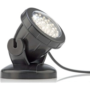 Pontec PondoStar LED Set 1, Unterwasserbeleuchtung für Teiche, schwarzes Gehäuse.