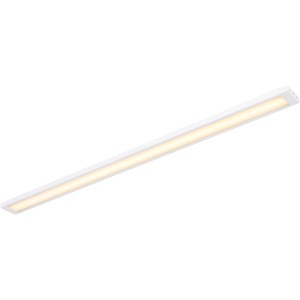 Weiße Globo LED Unterbauleuchte aus Kunststoff, 50cm lang, für Regale und Tische.