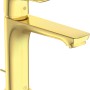 Ideal Standard Waschtischarmatur Connect Air, Grande Slim, gebürstetes Gold.