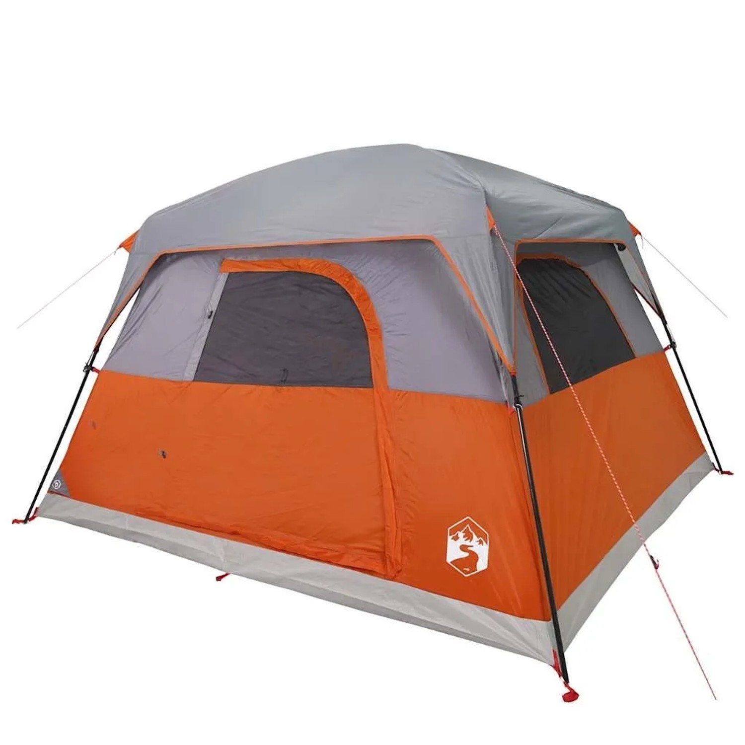 vidaXL Campingzelt 4 Personen Orange Wasserdicht 94544 günstig online kaufen