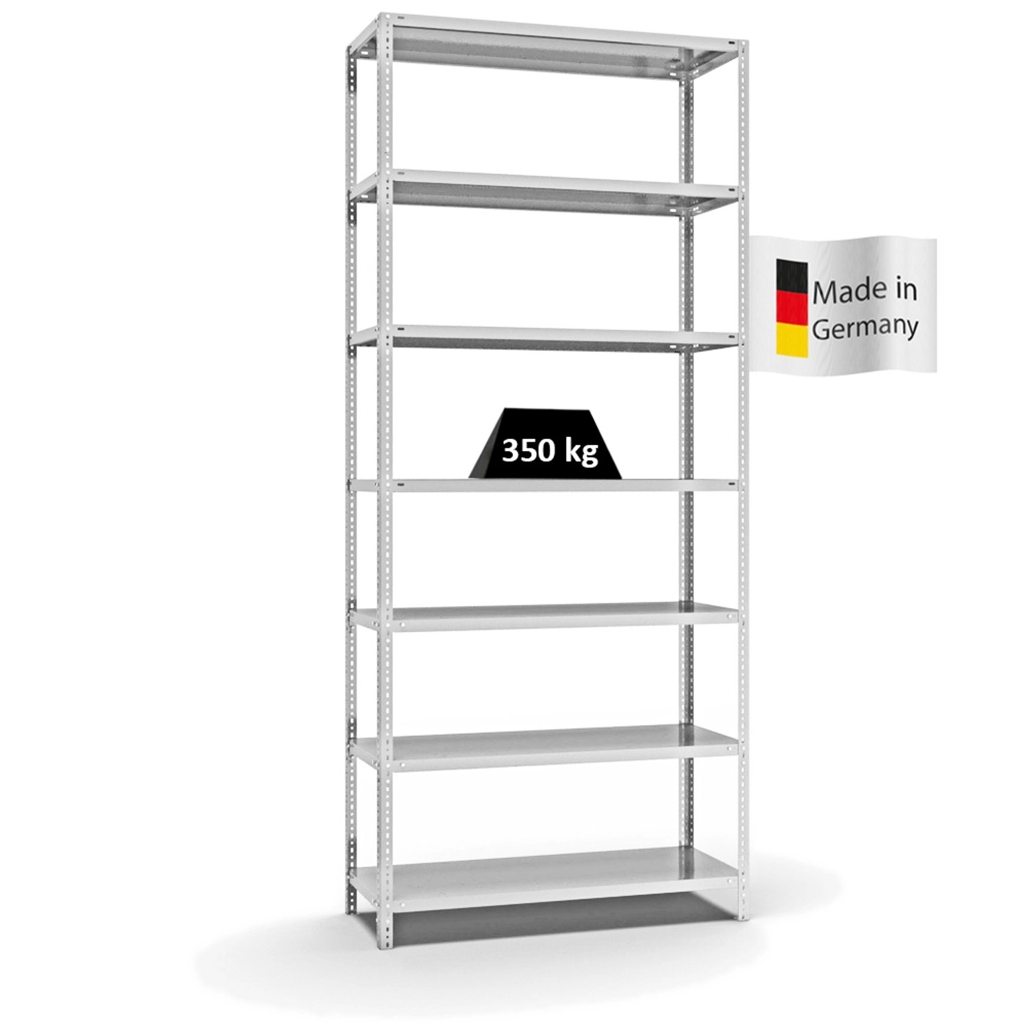 PROREGAL Fachbodenregal Schraubsystem Heavy-Duty Grundregal HxBxT 300 x 130 günstig online kaufen