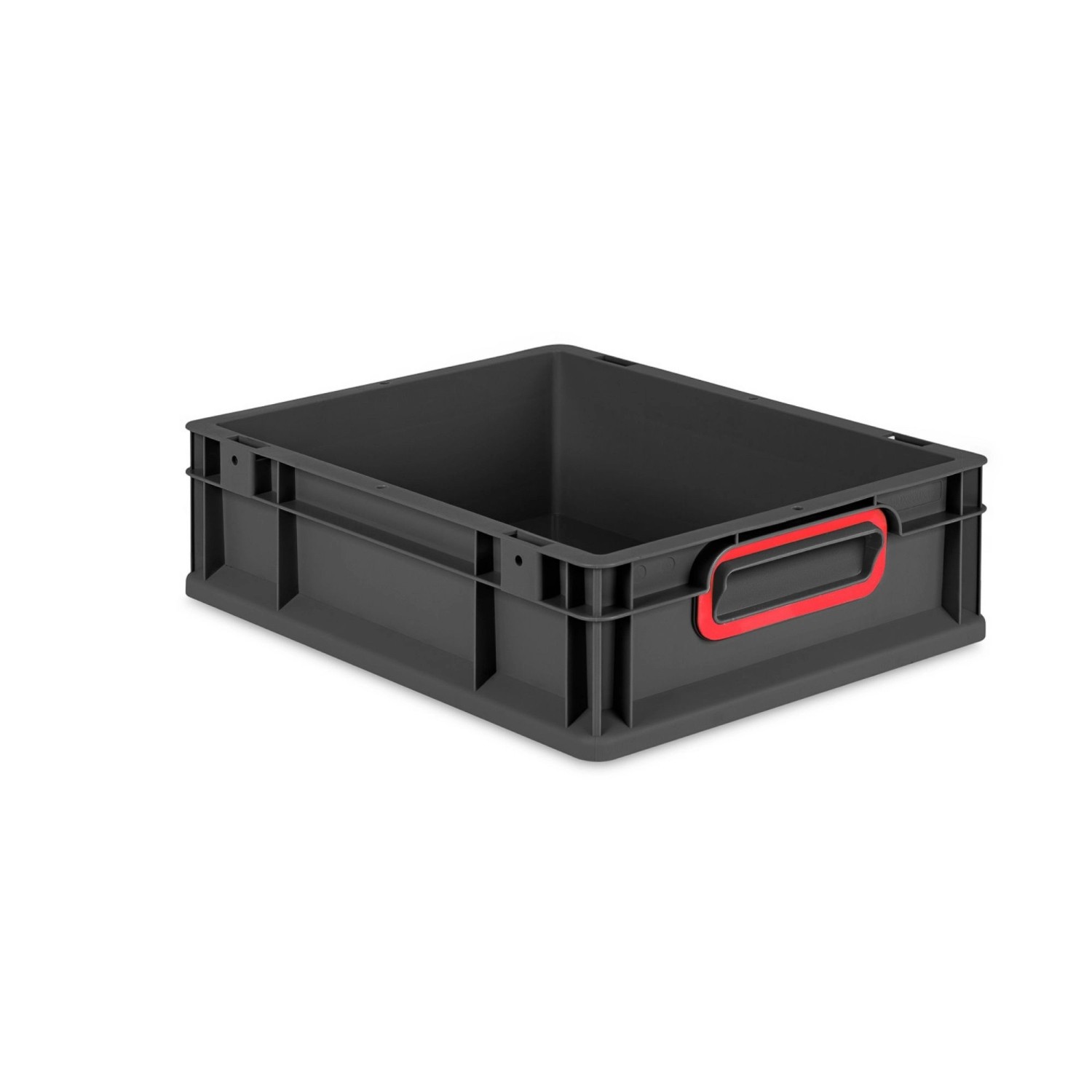 PROREGAL Eurobox Nextgen Color HxBxT 12x30x40cm 11 Liter Griffe Rot Geschlo günstig online kaufen