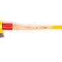 Ochsenkopf Axt Spalt-Fix OX 648 H-2508 mit Hickorystiel, gelb/rot, 80 cm