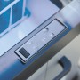 Detailaufnahme: Cross Tools Icebox 40 Kühlbox mit Bedienfeld zur Temperatureinstellung.
