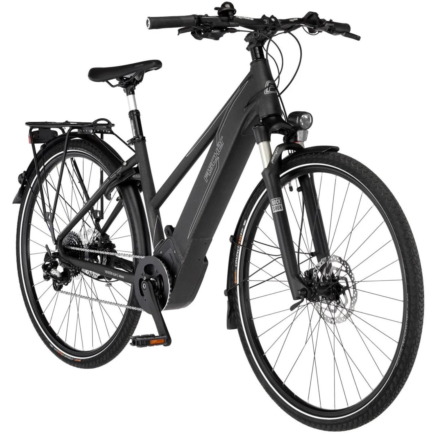 Bici Elettrica Fischer Viator 2.0 - E-Bike Con Batteria 557Wh E Autonomia 140km - Foto 7