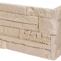 Stegu Ecken Creta Beige Nuance, Verblender für Innen, Sandsteinoptik.
