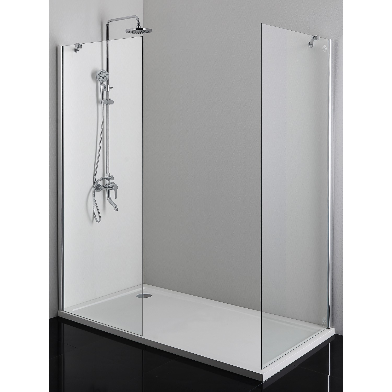 Sanotechnik Fixglas Smartflex 195 cm x 76,5 cm - 78,5 cm günstig online kaufen