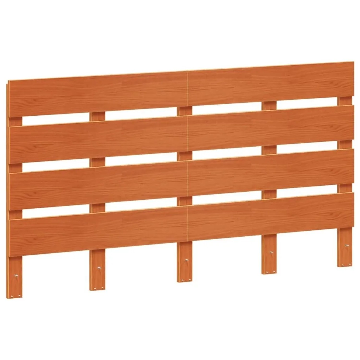 vidaXL Kopfteil Wachsbraun 150 cm Massivholz Kiefer 844446