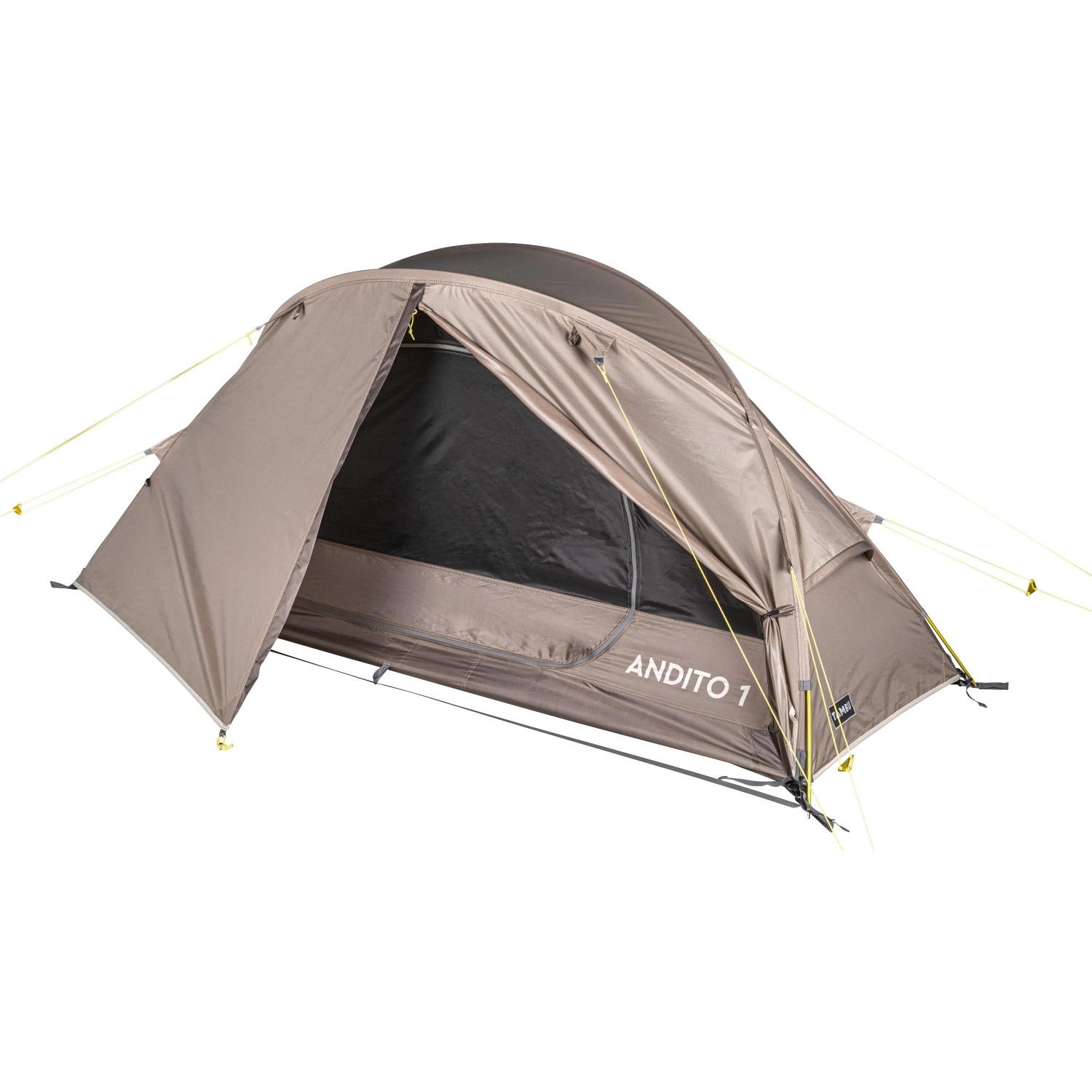 TAMBU Trekkingzelt ANDITO 1 für 1 Person 240 x 130 x 100 cm 3.000 mm Wassersäule