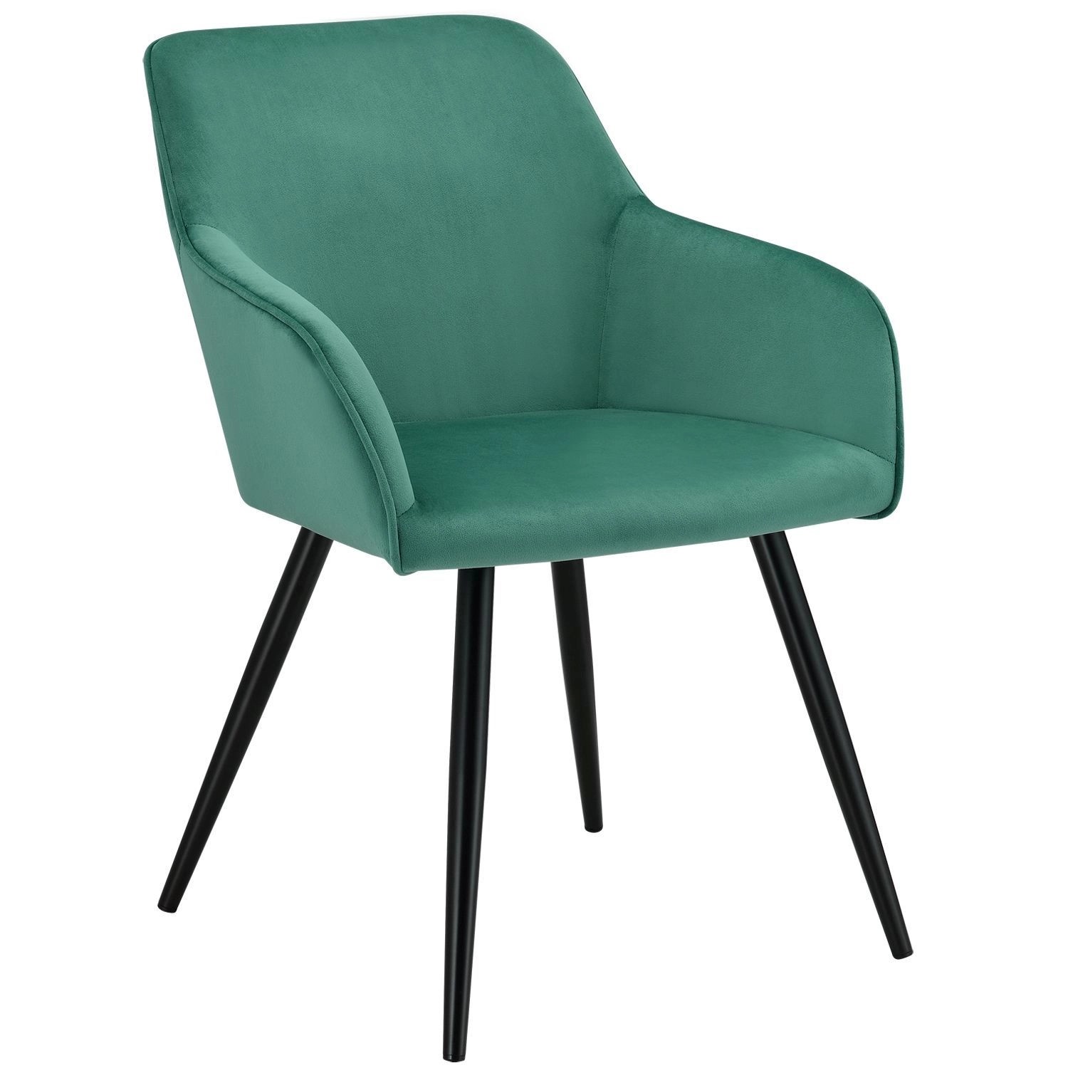 Juskys Loungesessel Tarje mit Samtbezug Grün günstig online kaufen