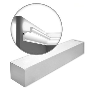 ORAC DECOR C328-Box Eckleisten Set, 16 Deckenleisten (32 m), weiß, für indirekte Beleuchtung.