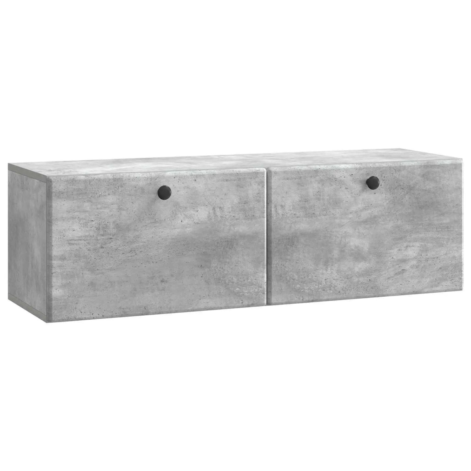 vidaXL Wandmontierter TV-Schrank Betongrau 98 x 31 x 30 cm 899238
