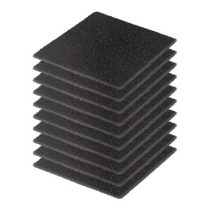 STAHLWERK Aktivkohlefilter 10er Set für Dunstabzug FE-27 ST, Vorderseite, Atemschutz Zubehör.