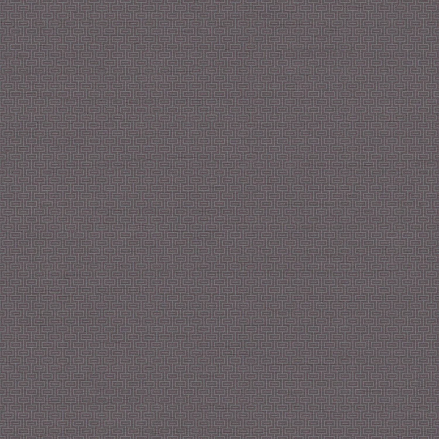 PROFHOME Gr322506-Di Struktur Tapete Geometrisch Anthrazit Grau-Braun 0,53 m x 10,05 m  5,33 m2