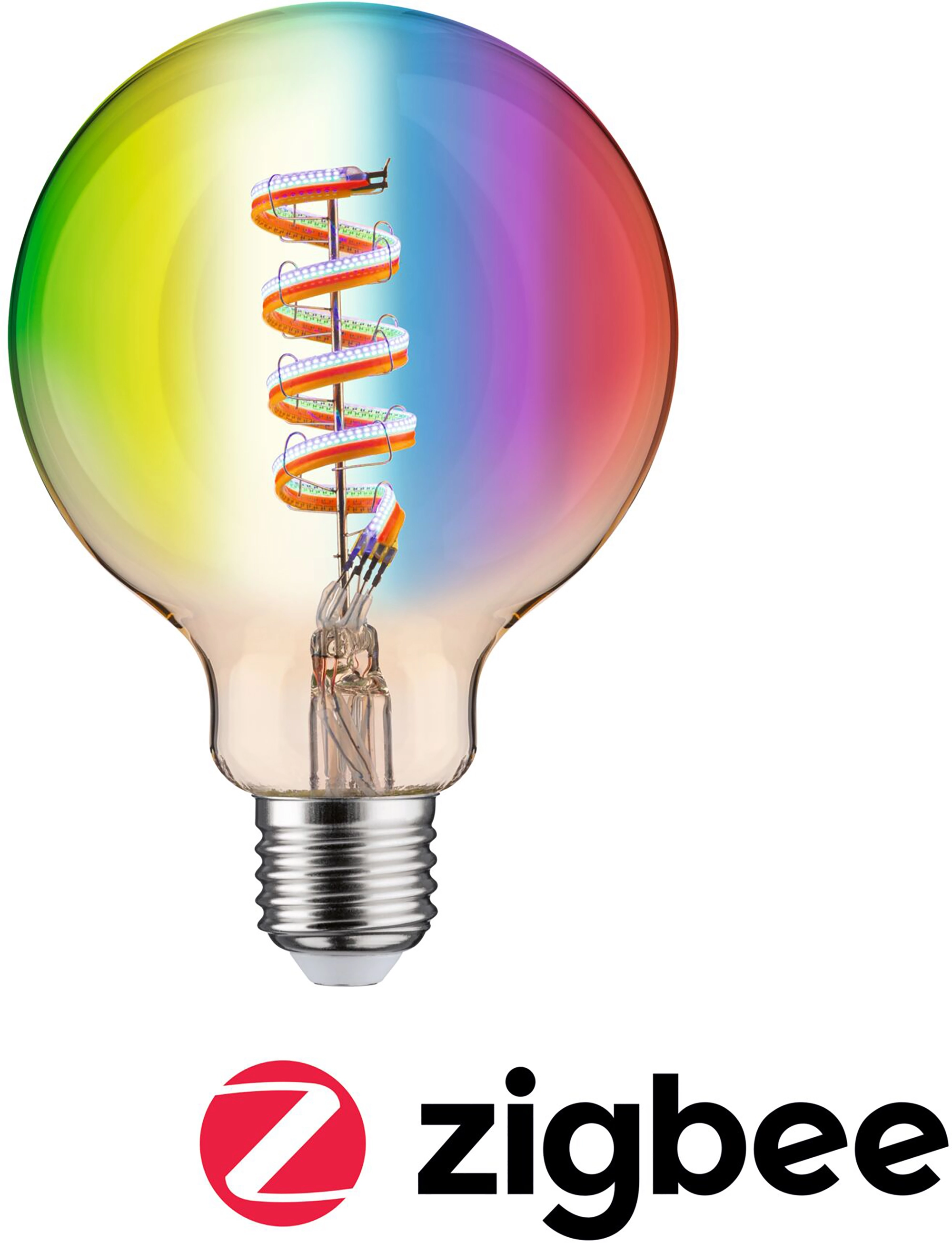 Paulmann Smart Home Zigbee 3.0 LED Leuchtmittel E27 Globe Filament G95 470  lm kaufen bei OBI