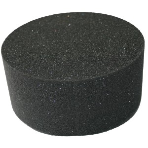 Schwarzer Isolier-Stopfen aus Polyurethan für Lüftungsrohre, 150mm