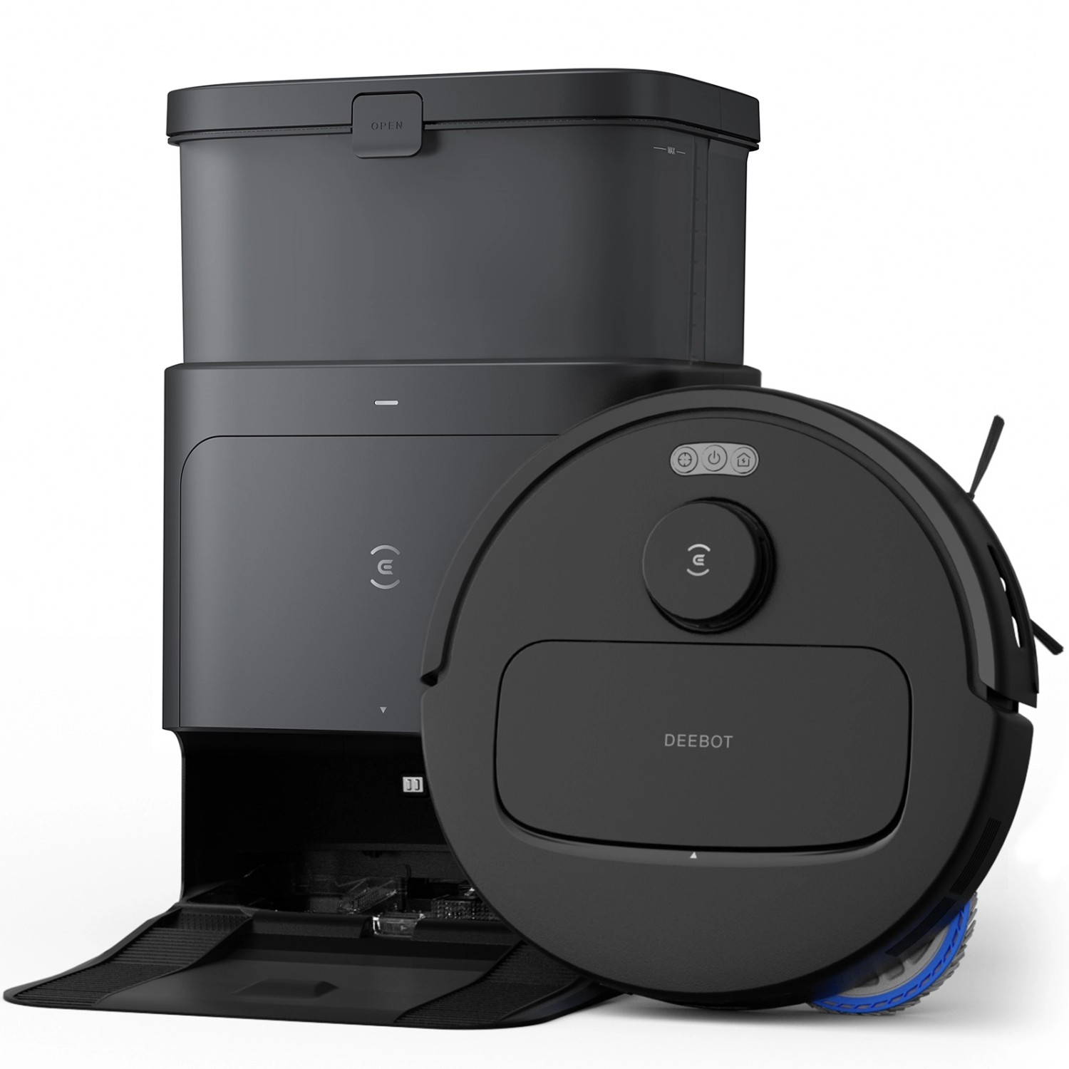 ECOVACS DEEBOT N30 PRO OMNI BLACK Saug- und Wischroboter mit 10.000 Pa Saug günstig online kaufen