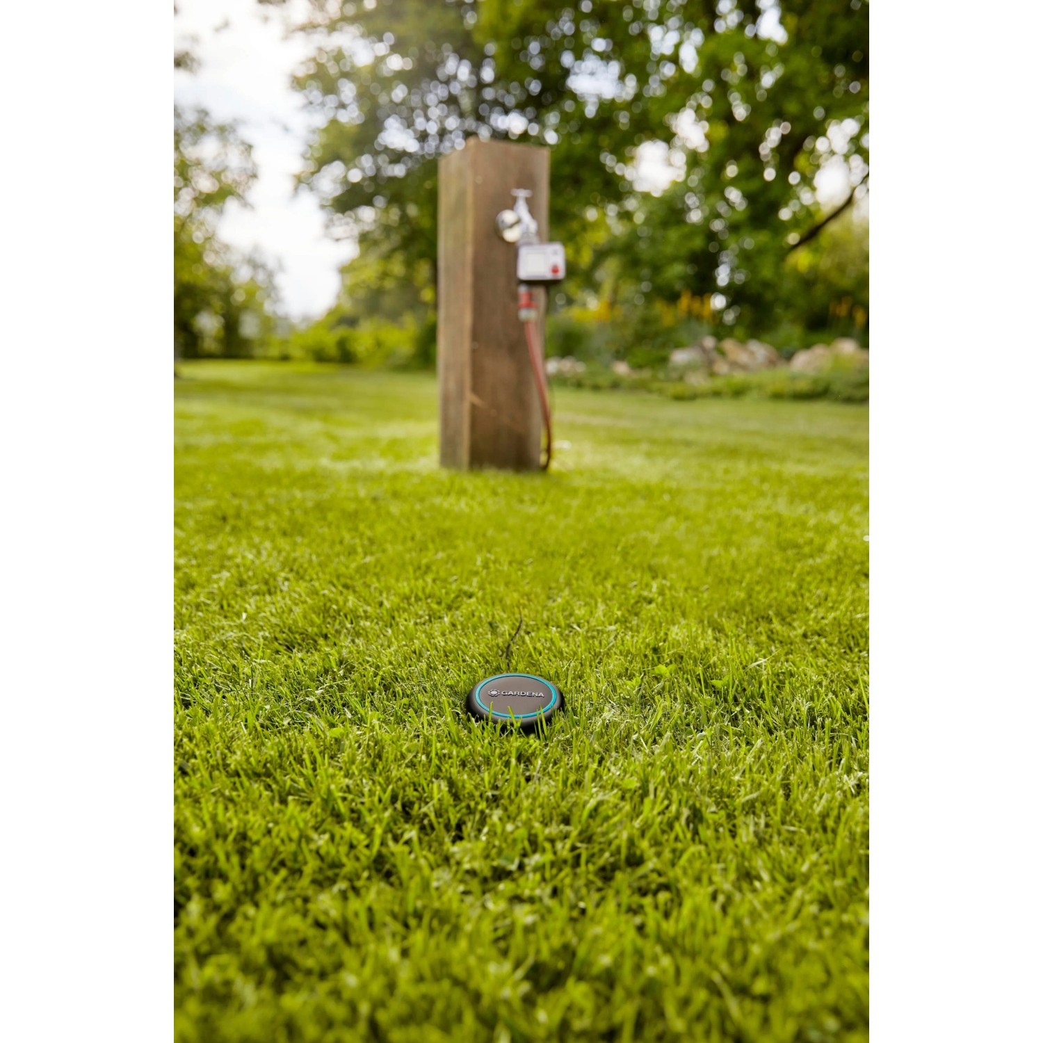 Gardena Verlängerungskabel für Bodenfeuchtesensor im Rasen, zur Erweiterung des Bewässerungssystems.