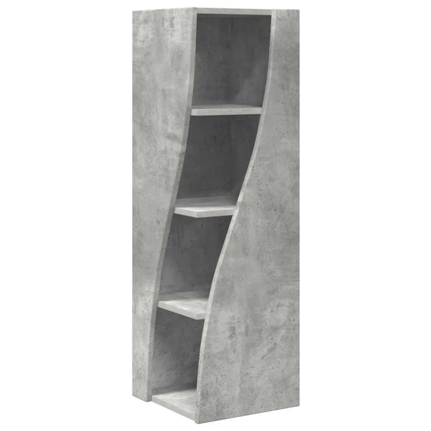 vidaXL Eckschrank Beton Grau 32x32x102cm Holzwerkstoff 889858 günstig online kaufen