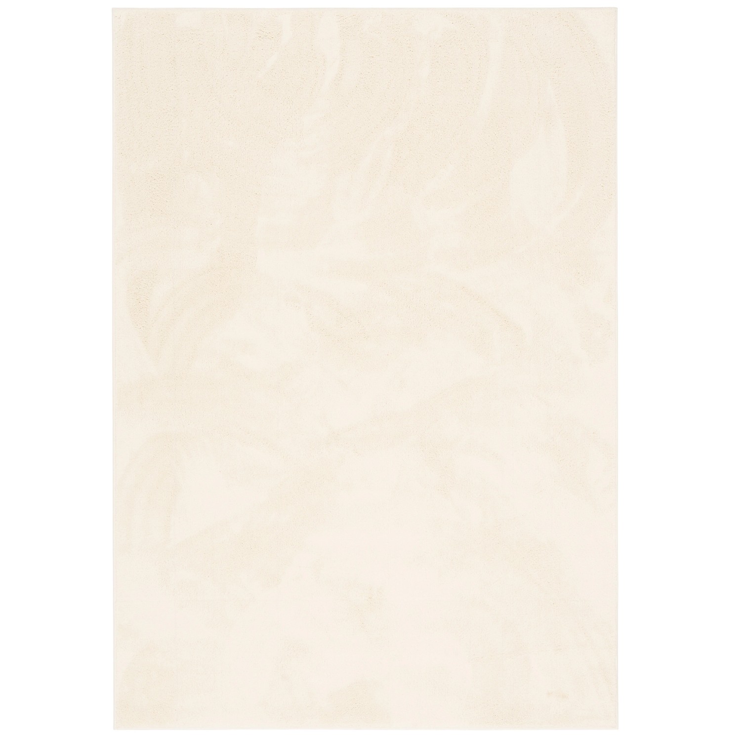 Cremefarbener Pergamon Hochflor Teppich Melia, 80x150cm, super soft und luxuriös.