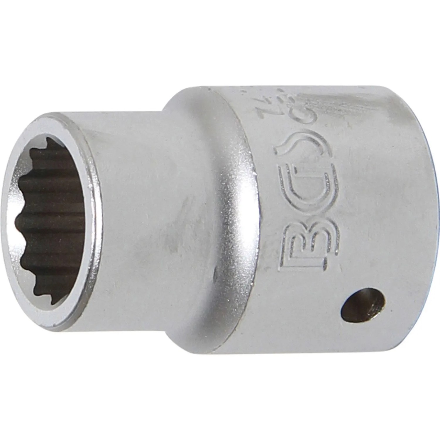 BGS Steckschlüssel Einsatz Zwölfkant Antrieb Innenvierkant 20 Mm  3 4 Zoll  SW 19 Mm 7419